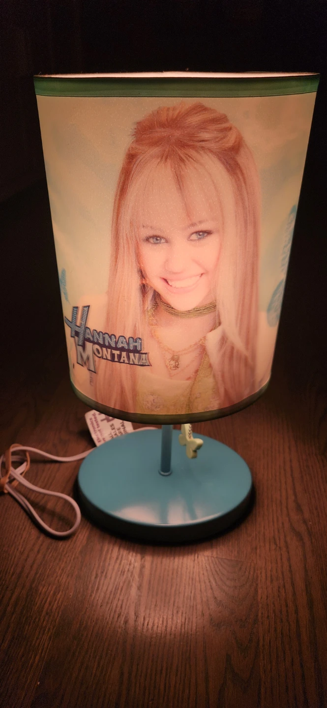 Y2K Hannah Montana/Miley Cyrus 3D Lenticular Magic desk lamp - photo 2