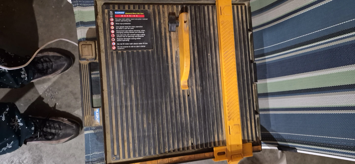 Plasplugs Diamond Wheel Wet Saw