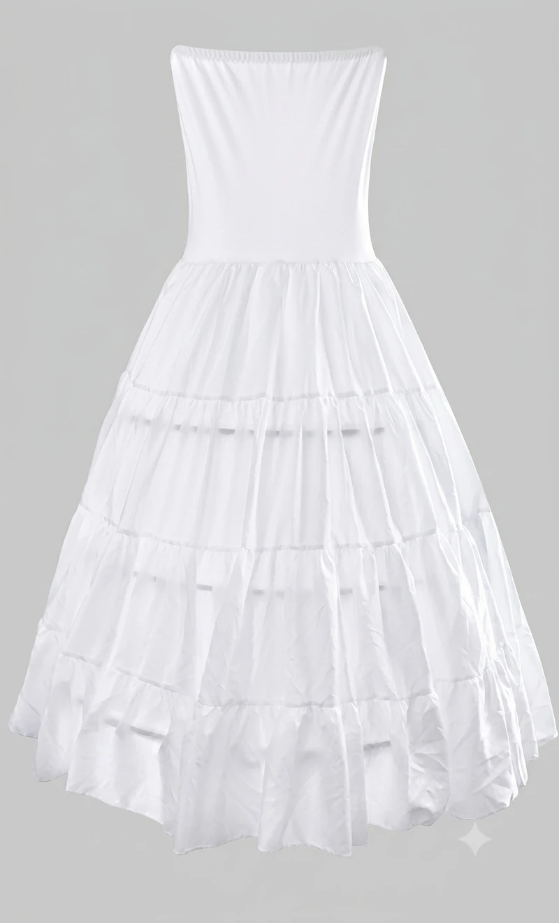 BNWT Floor-Length Petticoat Slip - Medium - photo 2