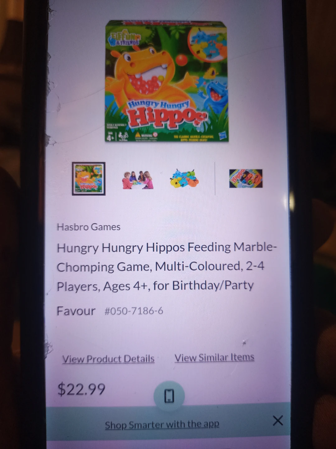 Hungry Hungry Hippos Game - New! - photo 3