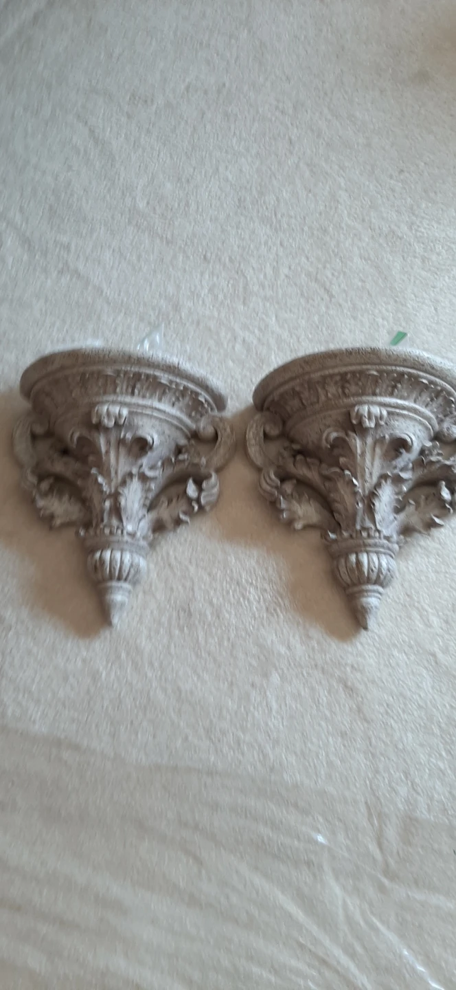 Ornate decorative wall sconces