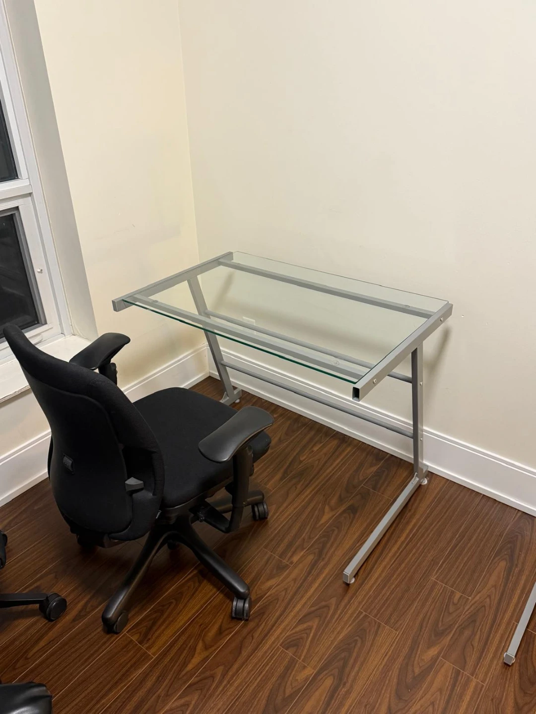Glass Top Desk
