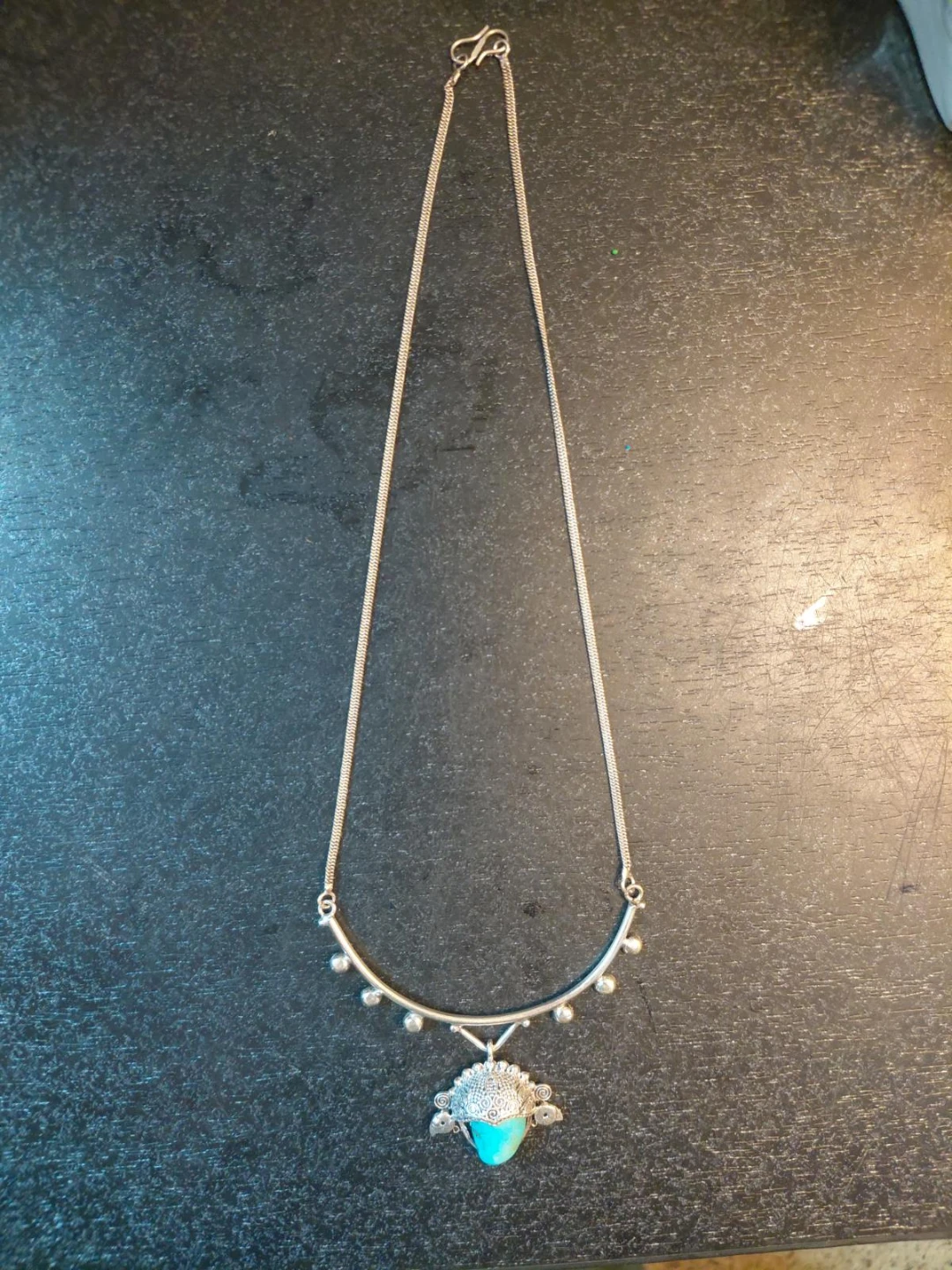 Turquoise Pendant Necklace