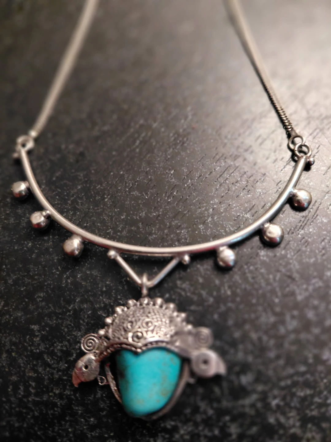 Turquoise Pendant Necklace - photo 2