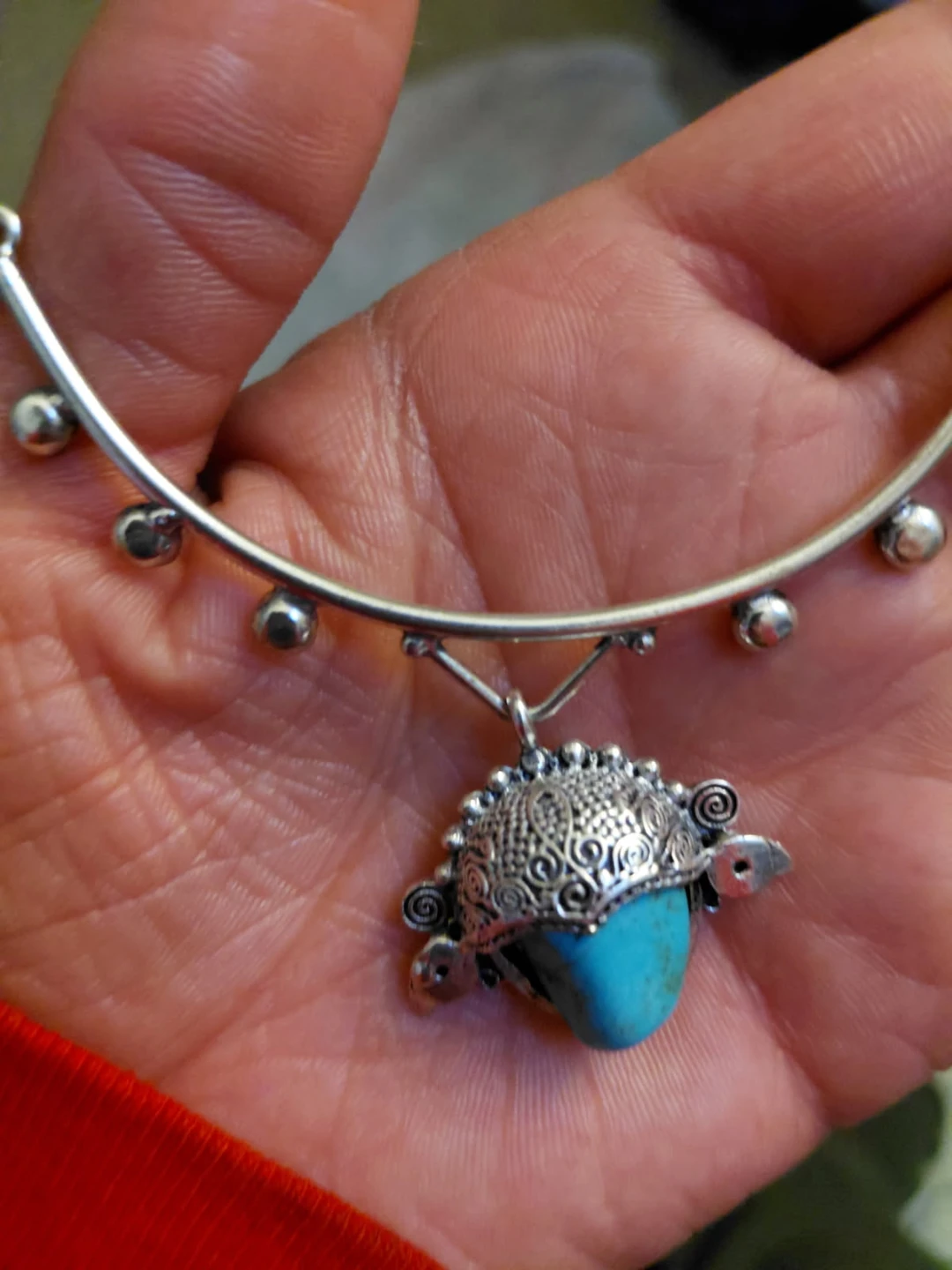 Turquoise Pendant Necklace - photo 3
