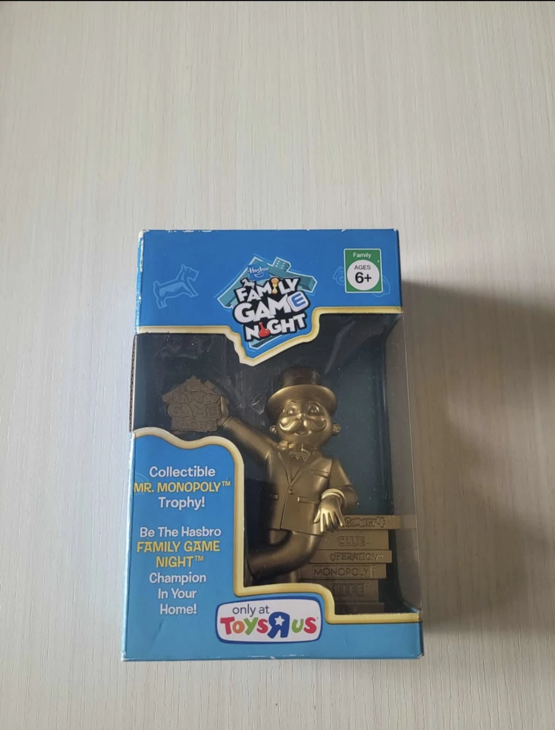 Hasbro Collectible Mr. Monopoly Trophy