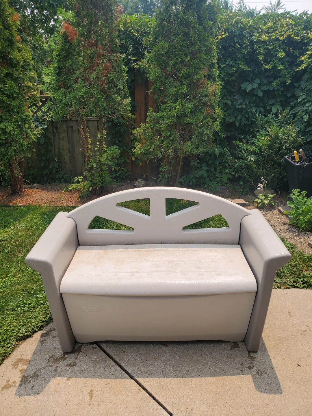 DECK STORAGE BENCH