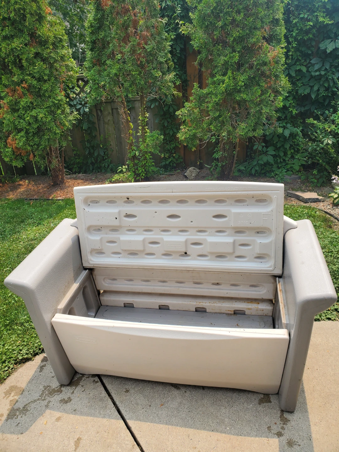 DECK STORAGE BENCH - photo 2