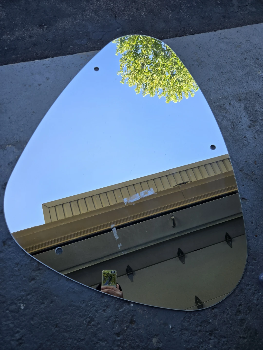 Asymmetrical Mirror