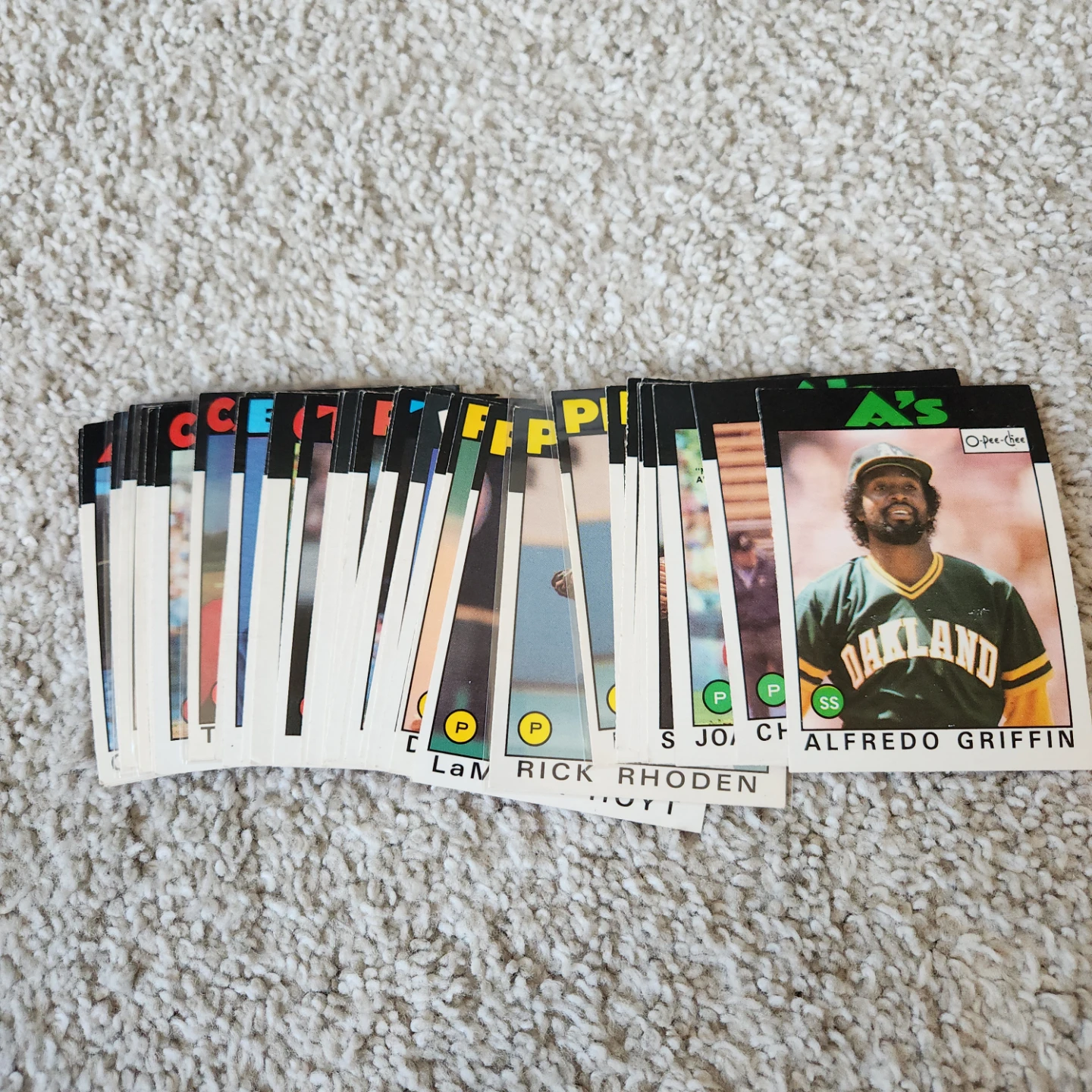 1986 O-Pee-Chee baseball cards   Lot of 50 players