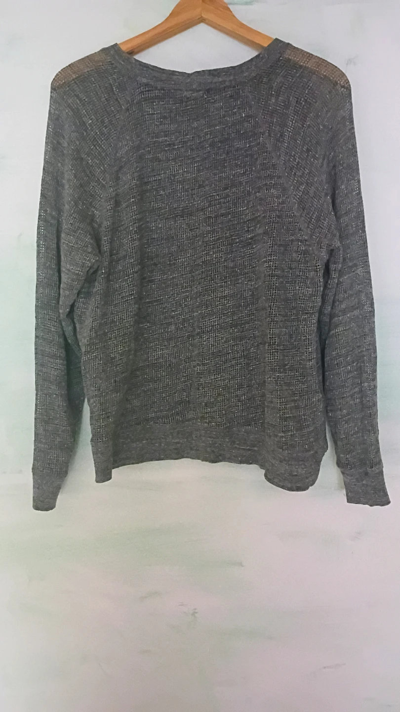 Gray Long Sleeve Sweater - photo 2