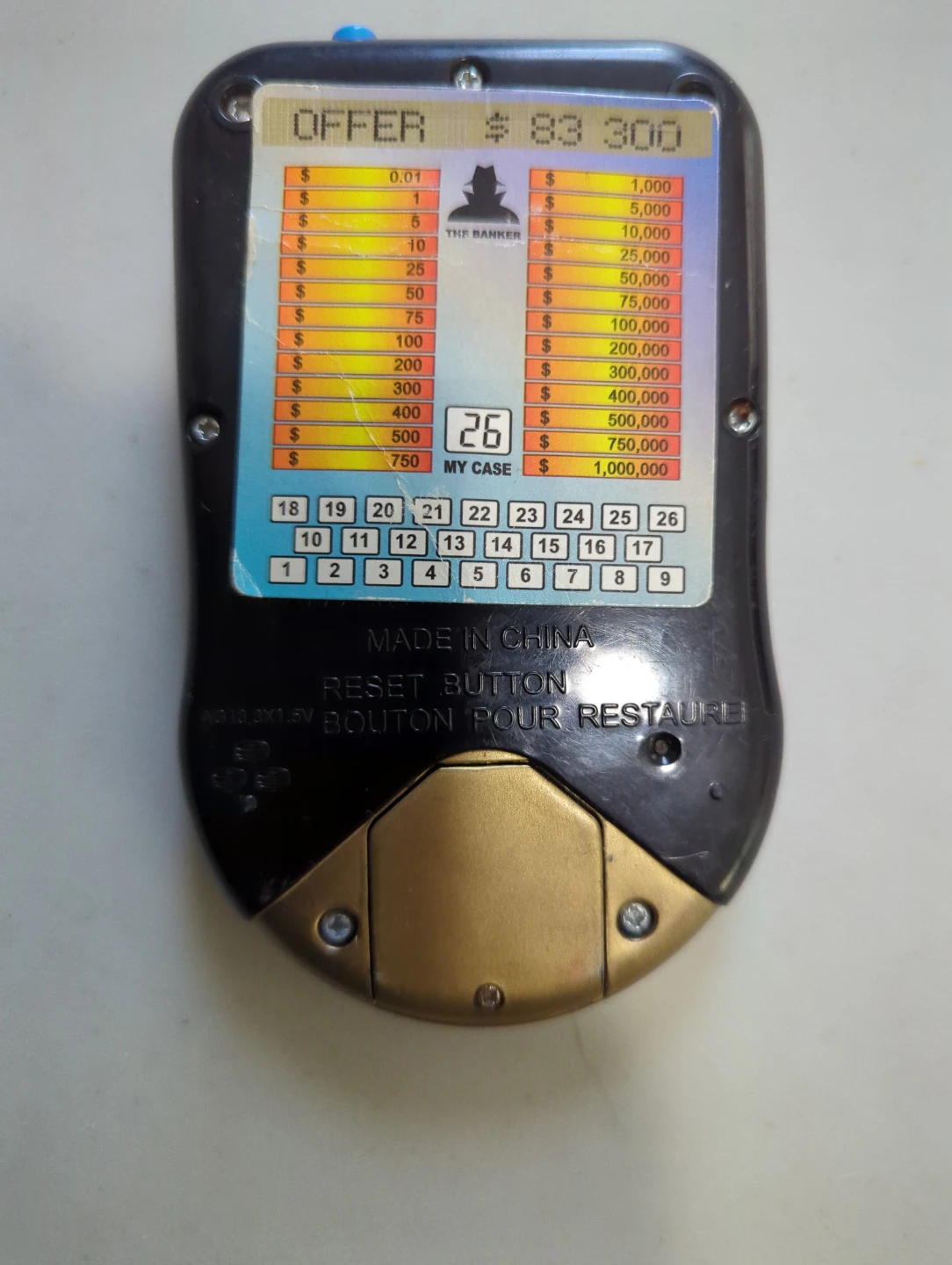 Deal or No Deal Electronic Game - photo 2