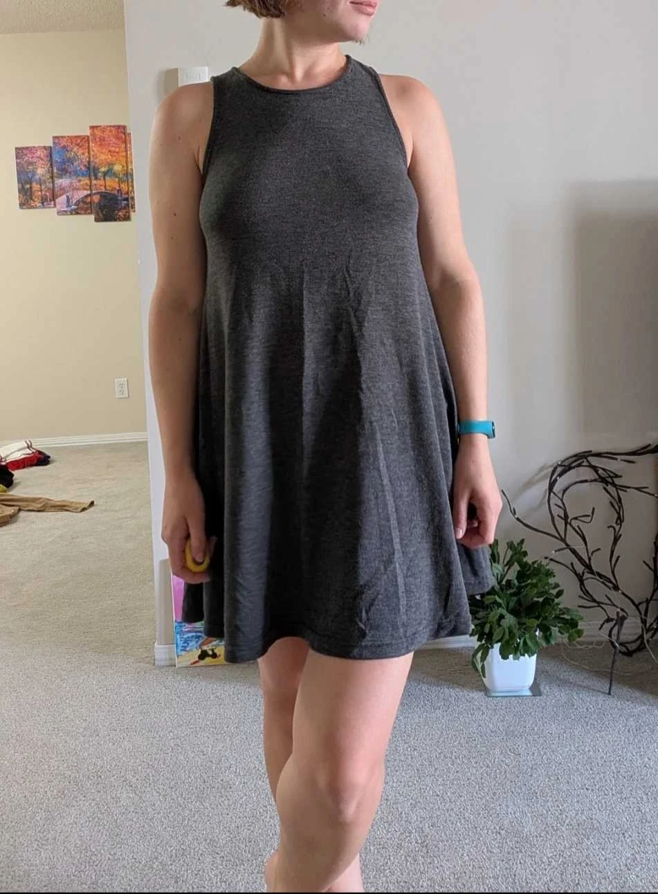 Women's Sleeveless Swing Dress