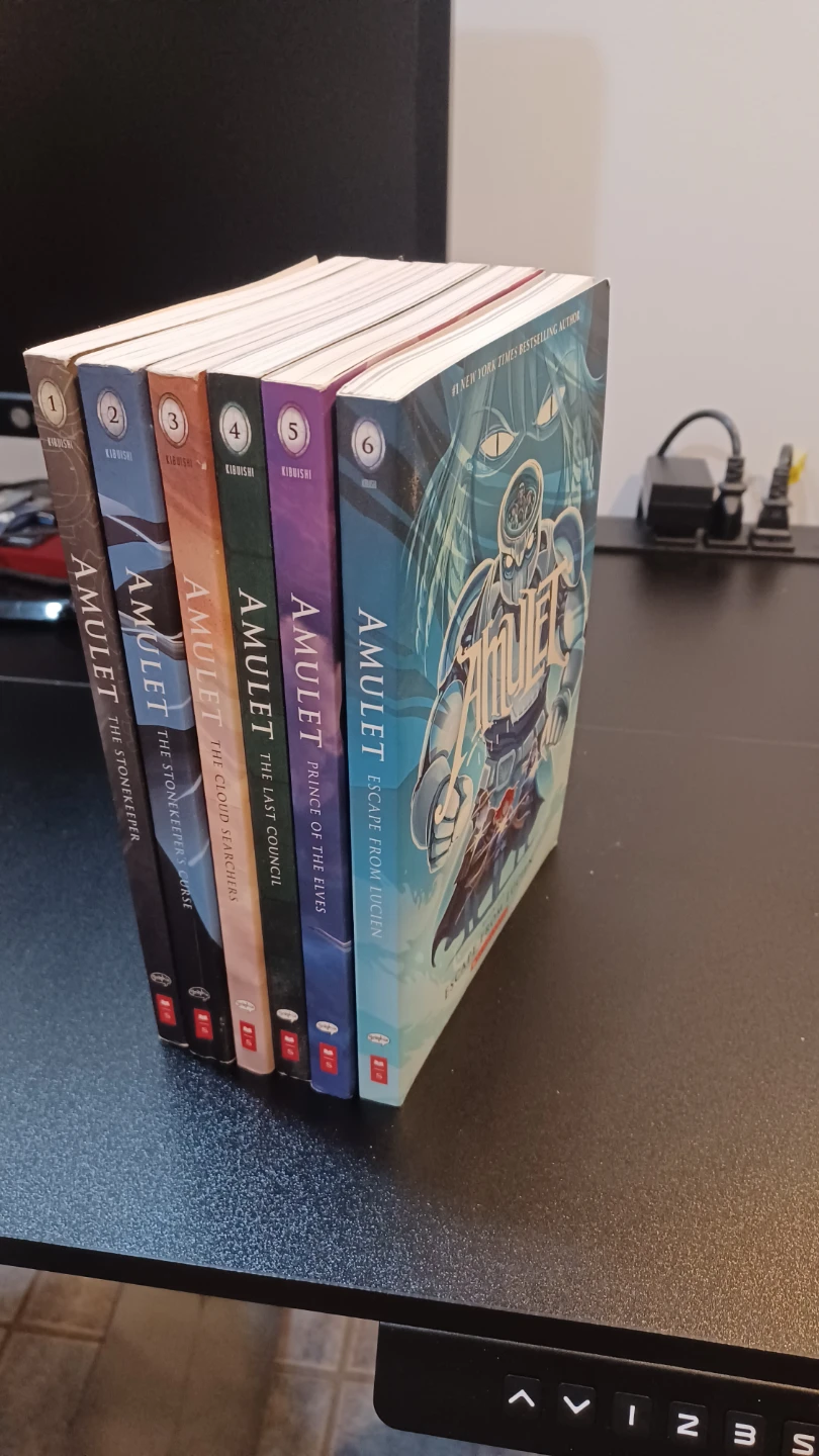 Amulet Graphic Novels Books 1-6 - photo 2