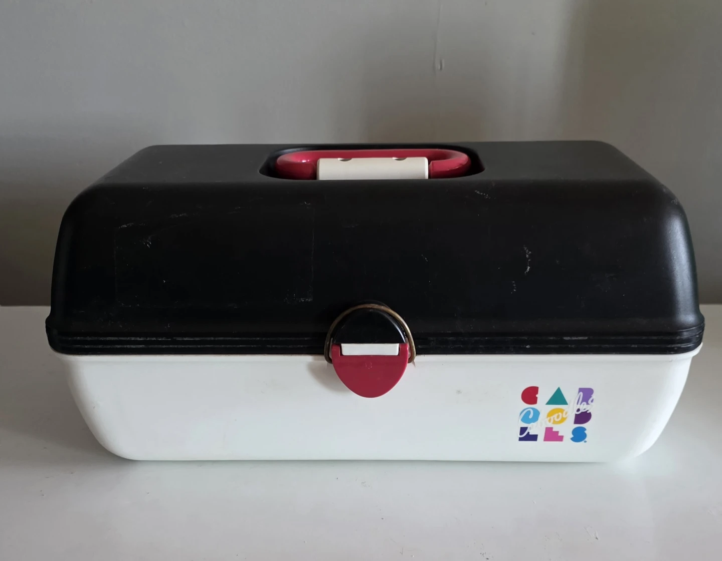 Vintage Caboodles Cosmetic Organizer with Mirror