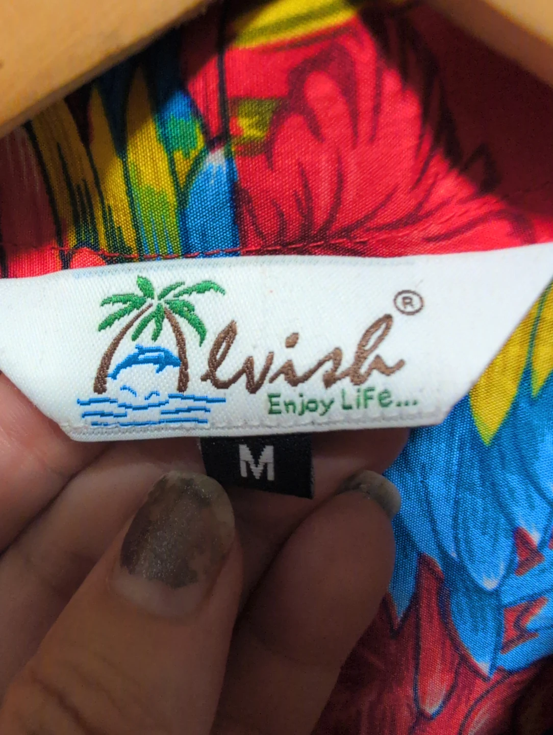 Elivish Hawaiian Shirt - Size M - photo 5