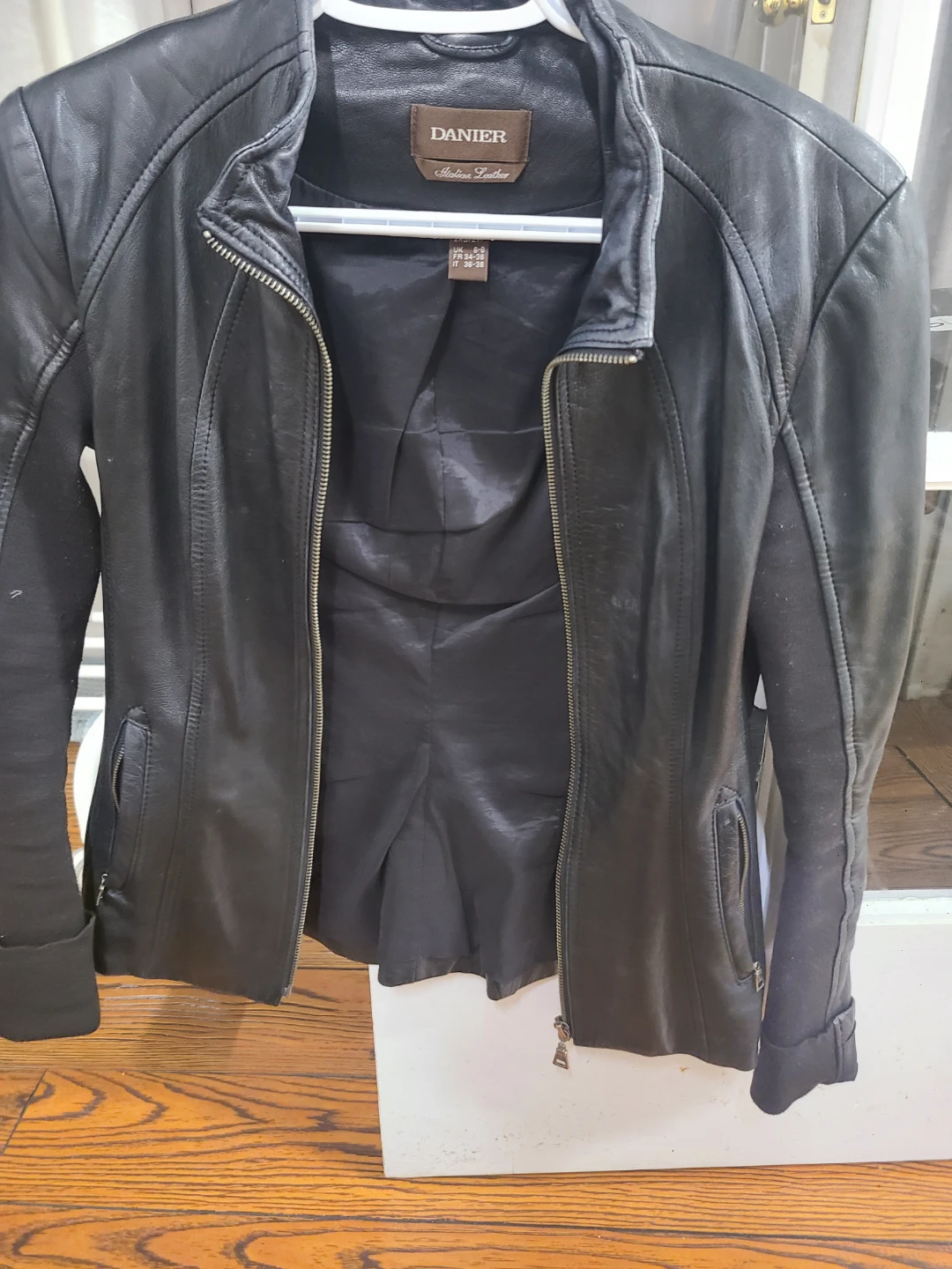 DANIERE Italian Leather Jacket