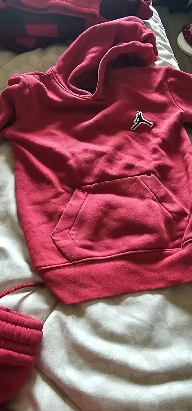 Jordan Red Hoodie and Sweatpants Set - photo 3