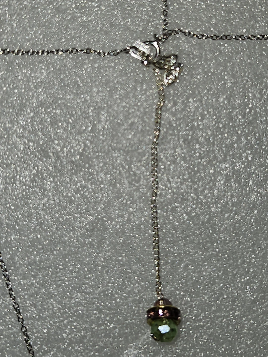 S925 Silver Necklace chain with Juicy Couture pendant. - photo 5