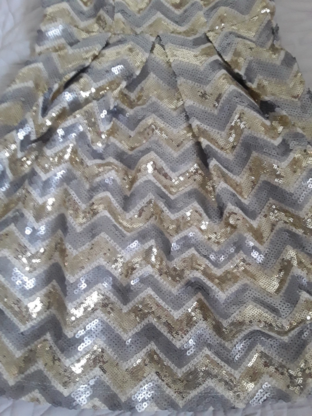 Chelsea & Violet Sequin Chevron Dress - photo 4