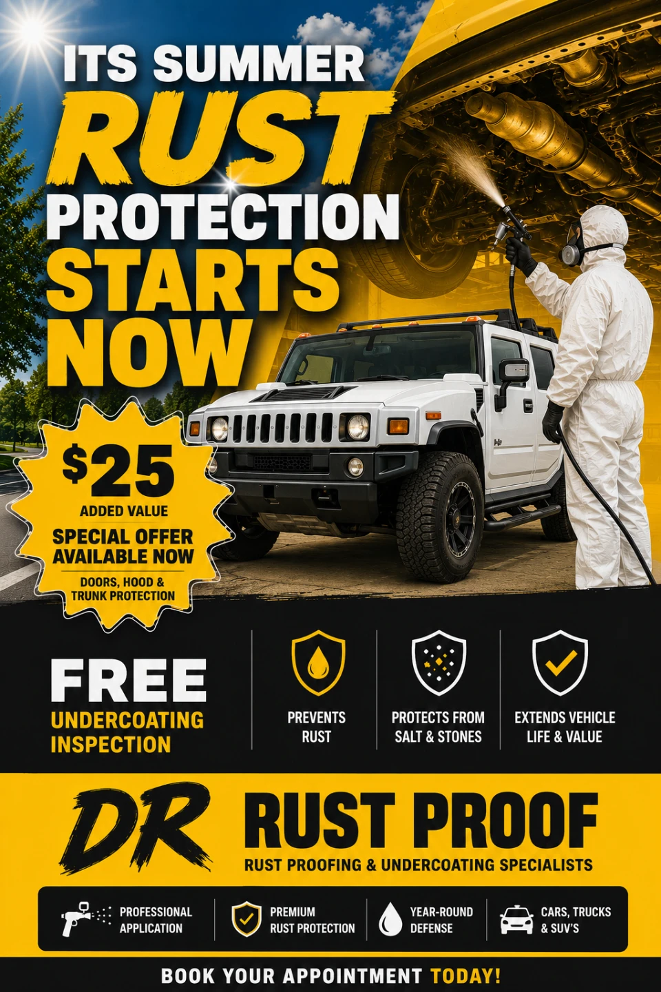 Dr Rust Proof Professional Rust Proofing & Undercoating