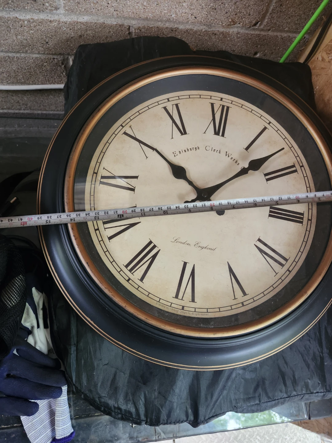 Edinburgh Clock Works London England Wall Clock - photo 2