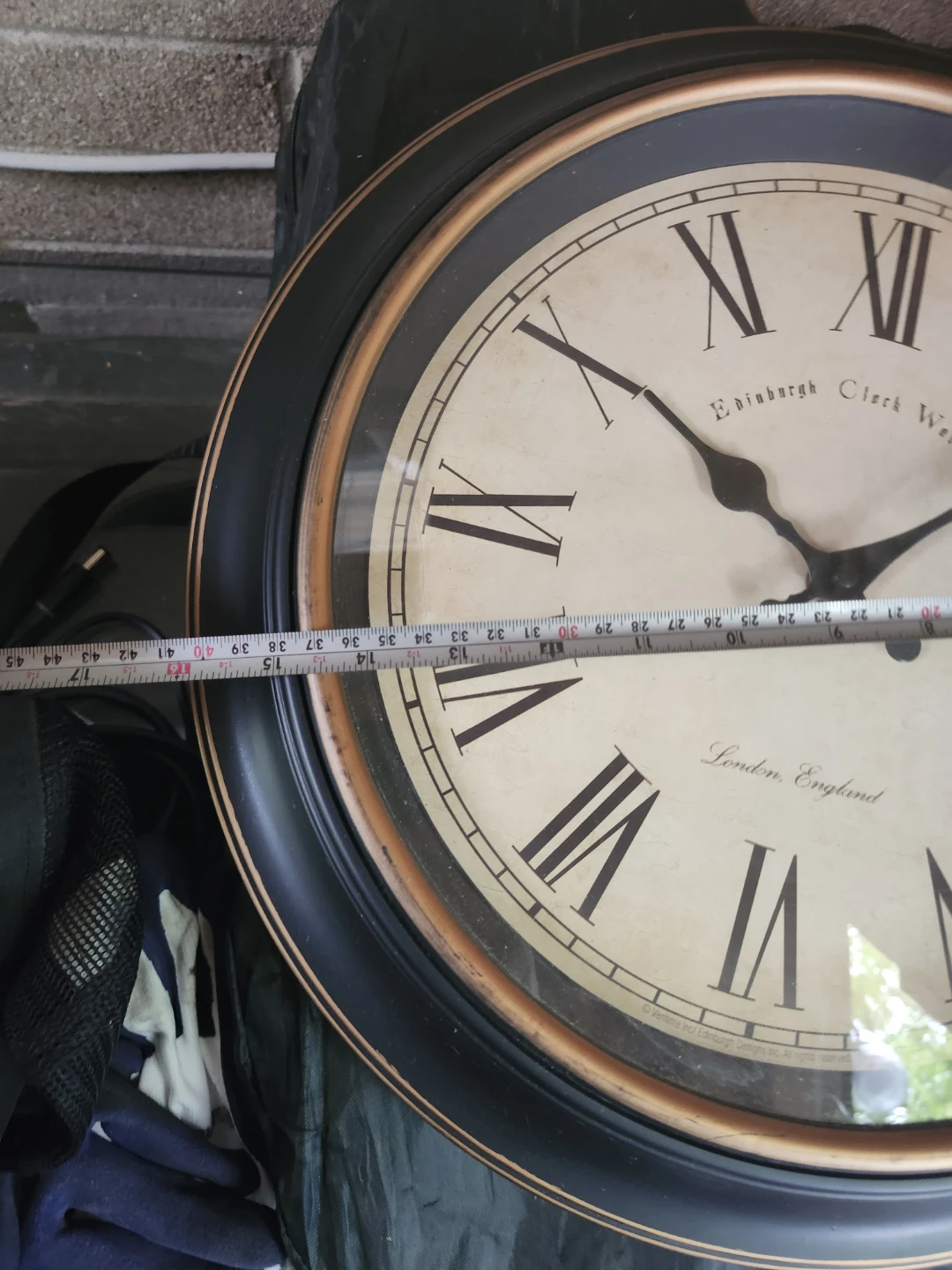 Edinburgh Clock Works London England Wall Clock - photo 4