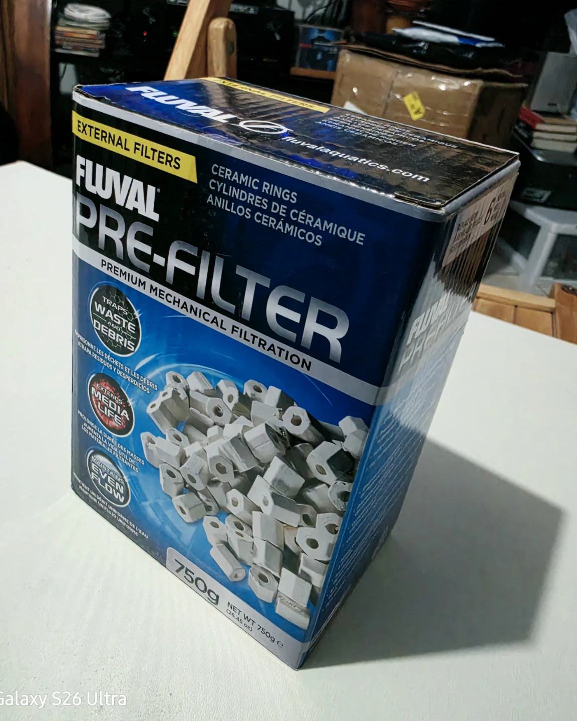 Fluval External Power Filter Pre-Filter Media 750g - photo 2