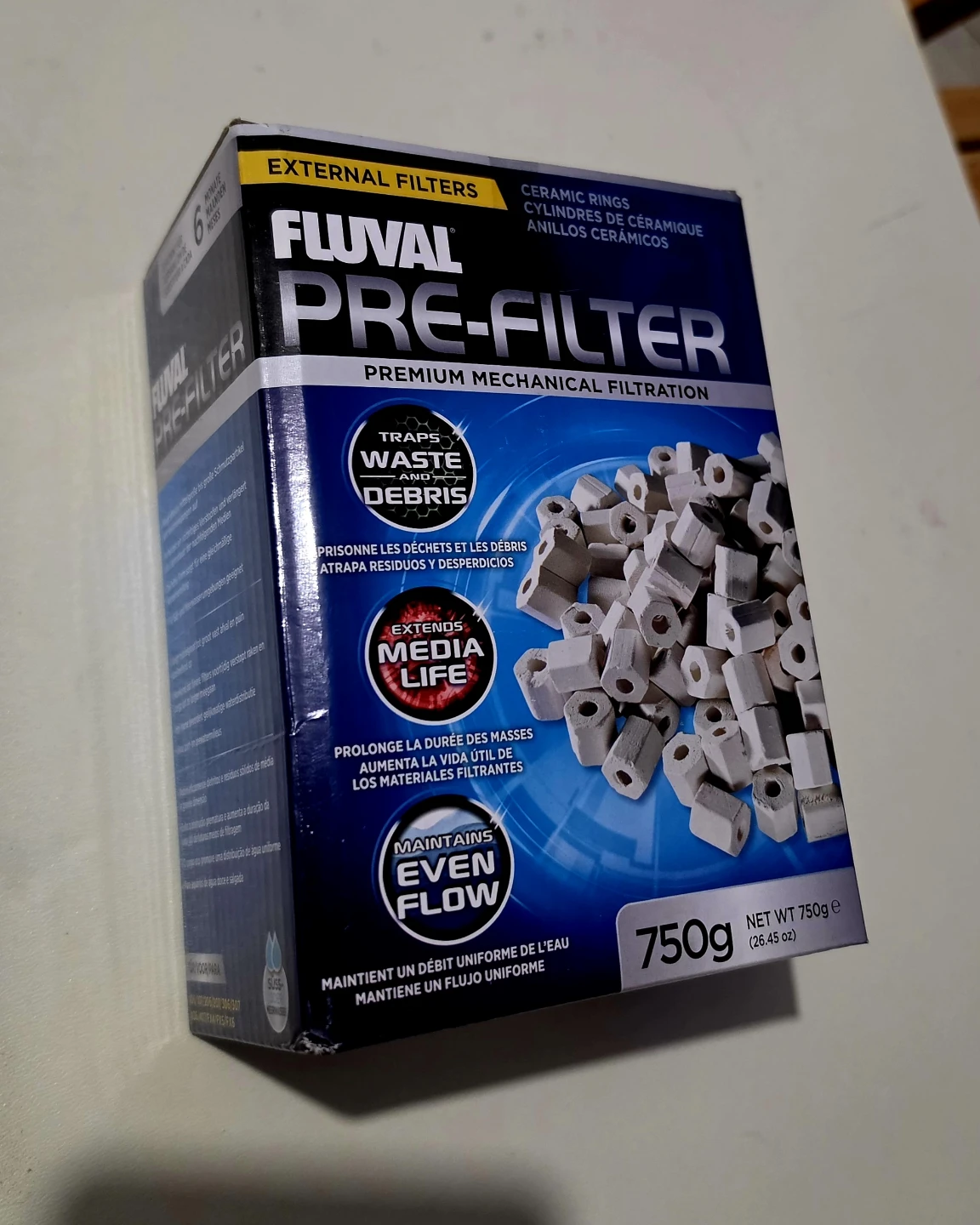 Fluval External Power Filter Pre-Filter Media 750g - photo 3