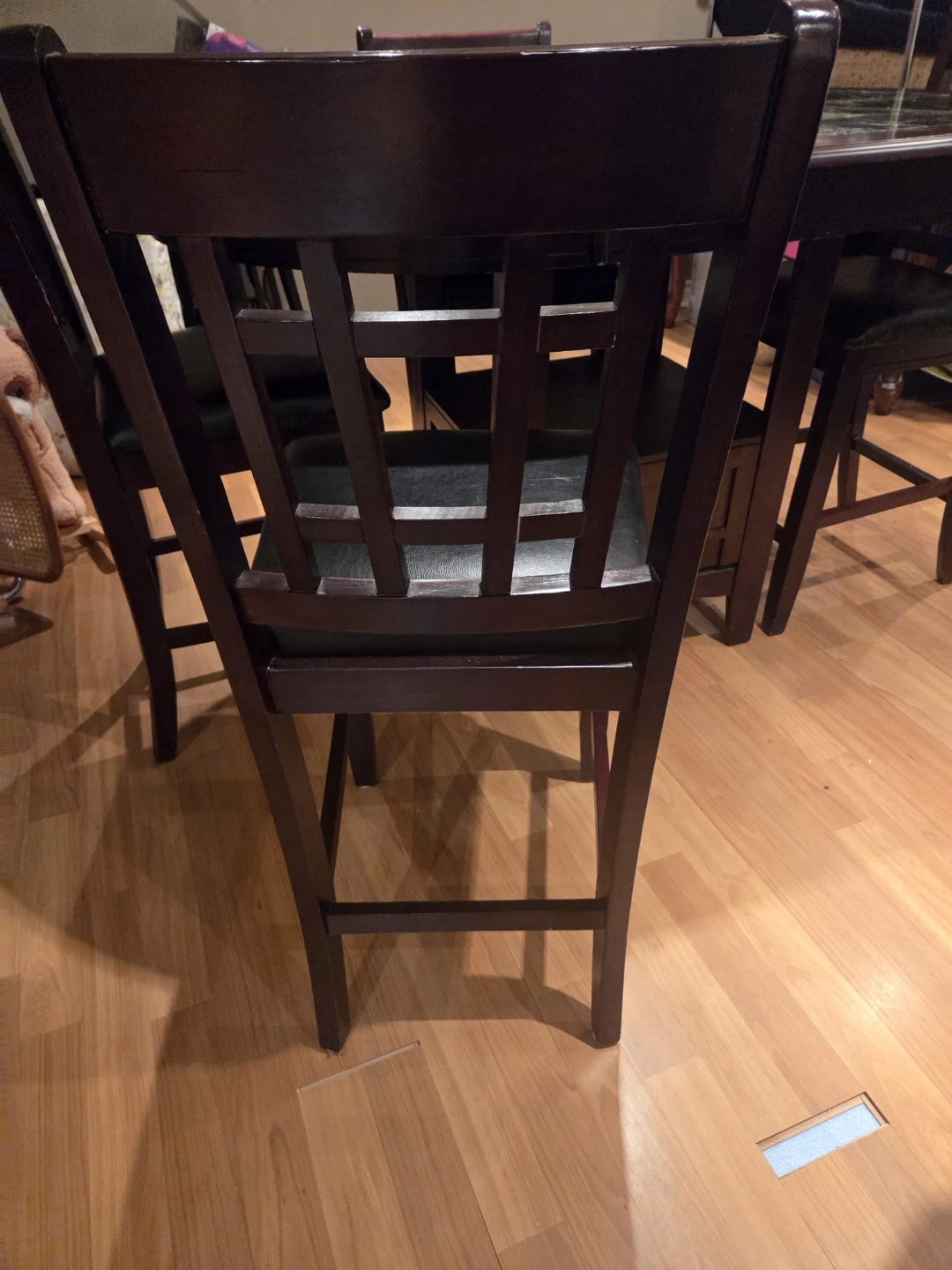 Oval Table with 4 Chairs - photo 3