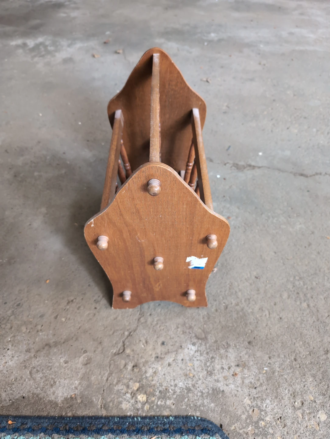 Wooden Magazine Rack - photo 2