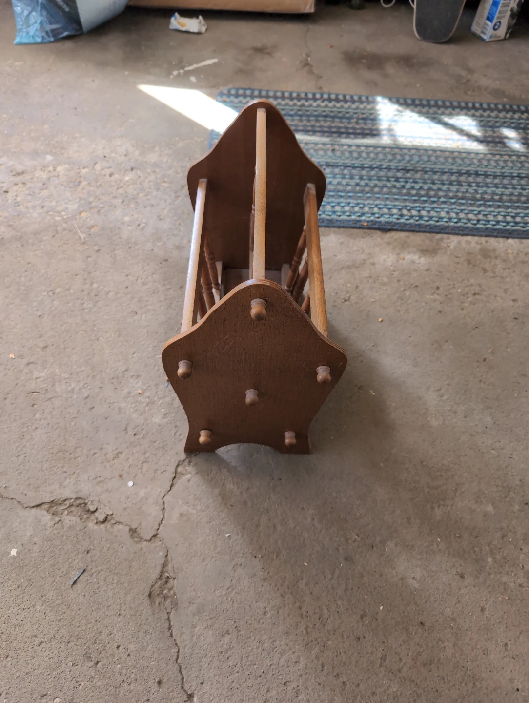 Wooden Magazine Rack - photo 4