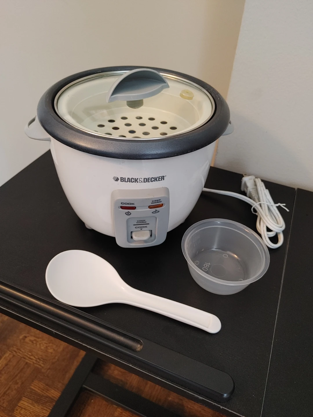 Black & Decker Rice Cooker with Steamer Basket - photo 4