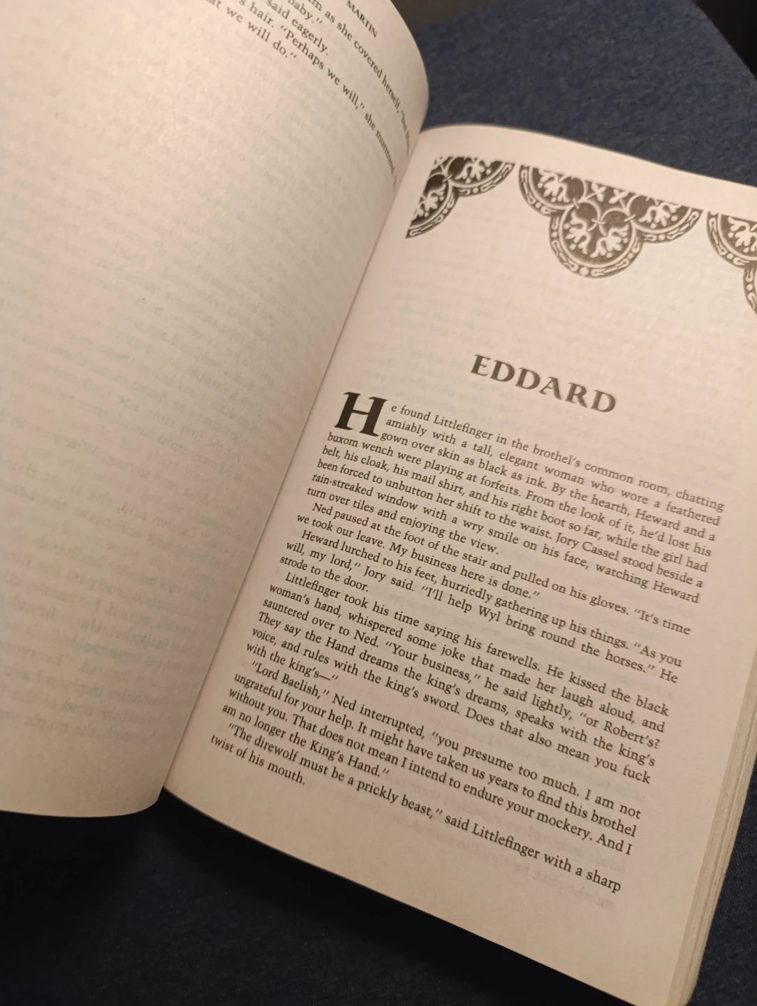 A Game of Thrones by George R. R. Martin Paperback Book - photo 2
