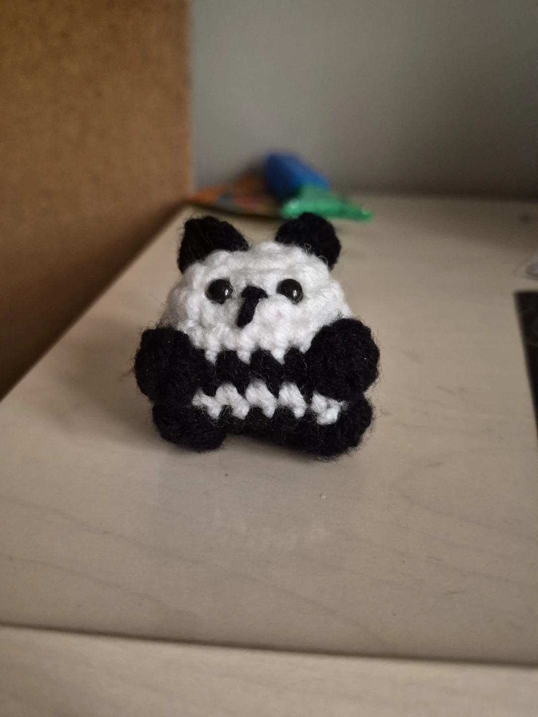 Handmade Crochet Panda Plushie
