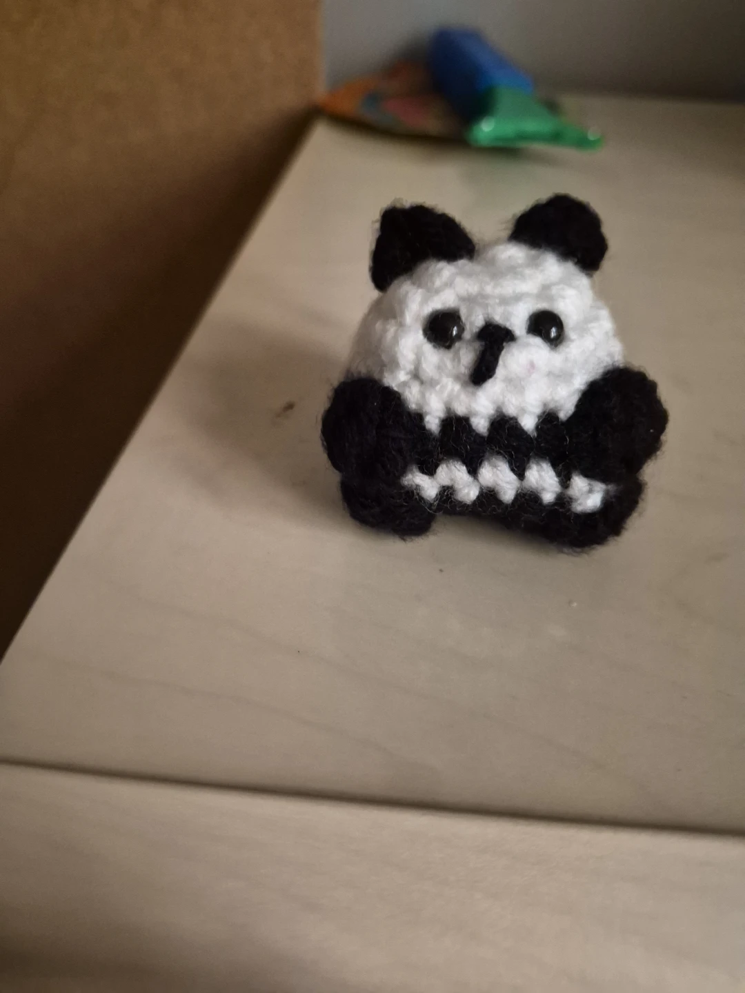 Handmade Crochet Panda Plushie - photo 2