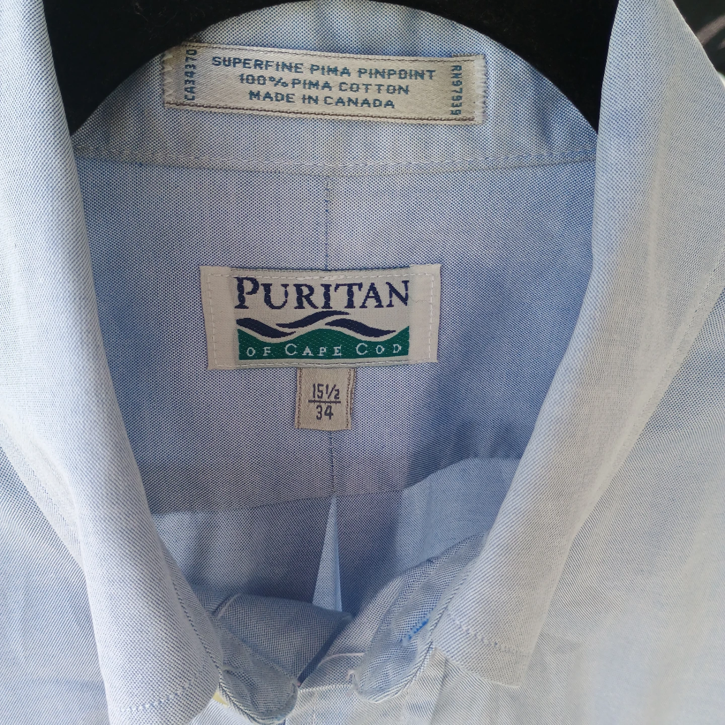 Light Blue Button-Down Shirt - photo 3