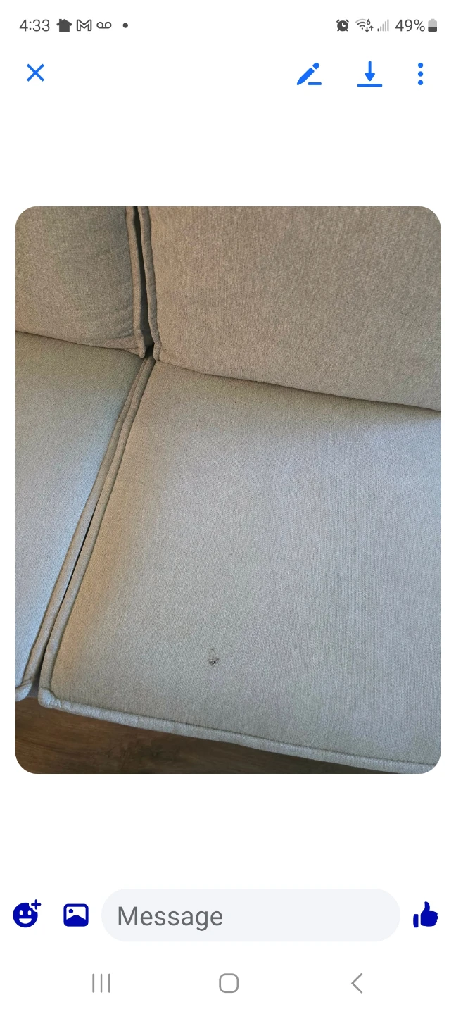 Gray Sectional Sofa with Storage - photo 4