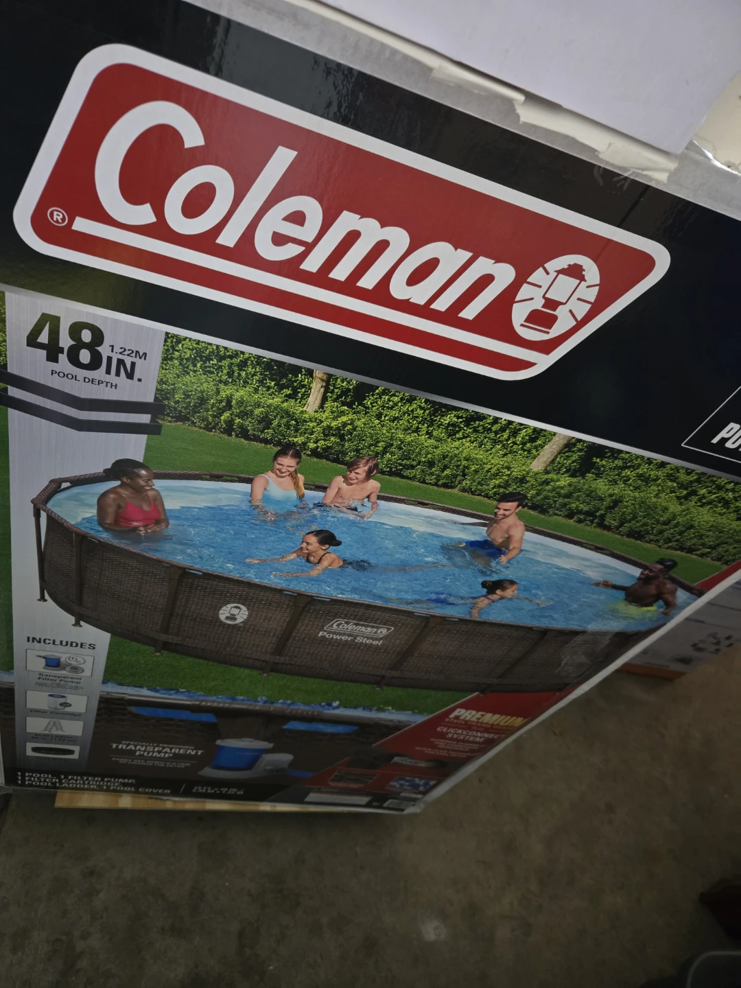 Coleman 18ft Power Steel Oval Pool Set - photo 2