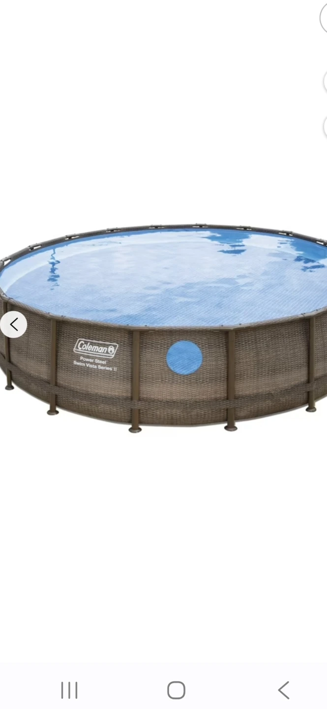 Coleman 18ft Power Steel Oval Pool Set - photo 5