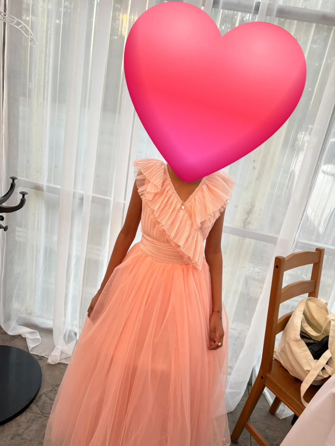 Pink tulle Event Dress