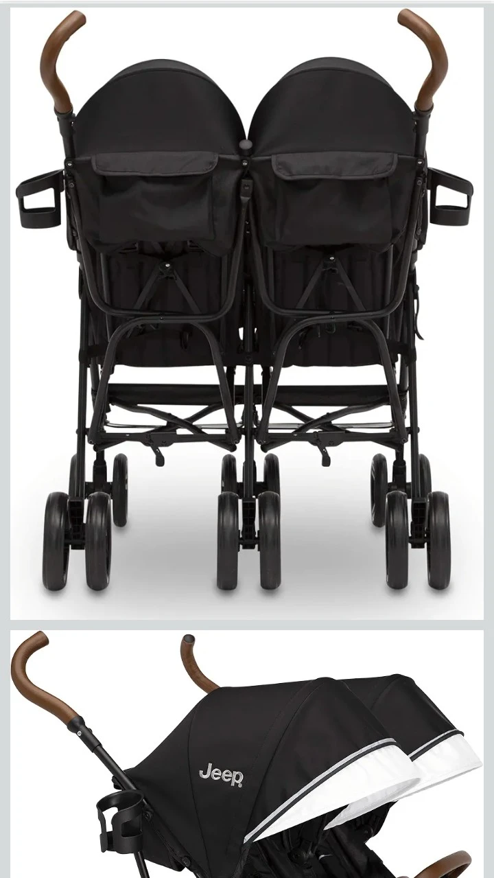 Jeep PowerGlyde Plus Side x Side Double Stroller - photo 2