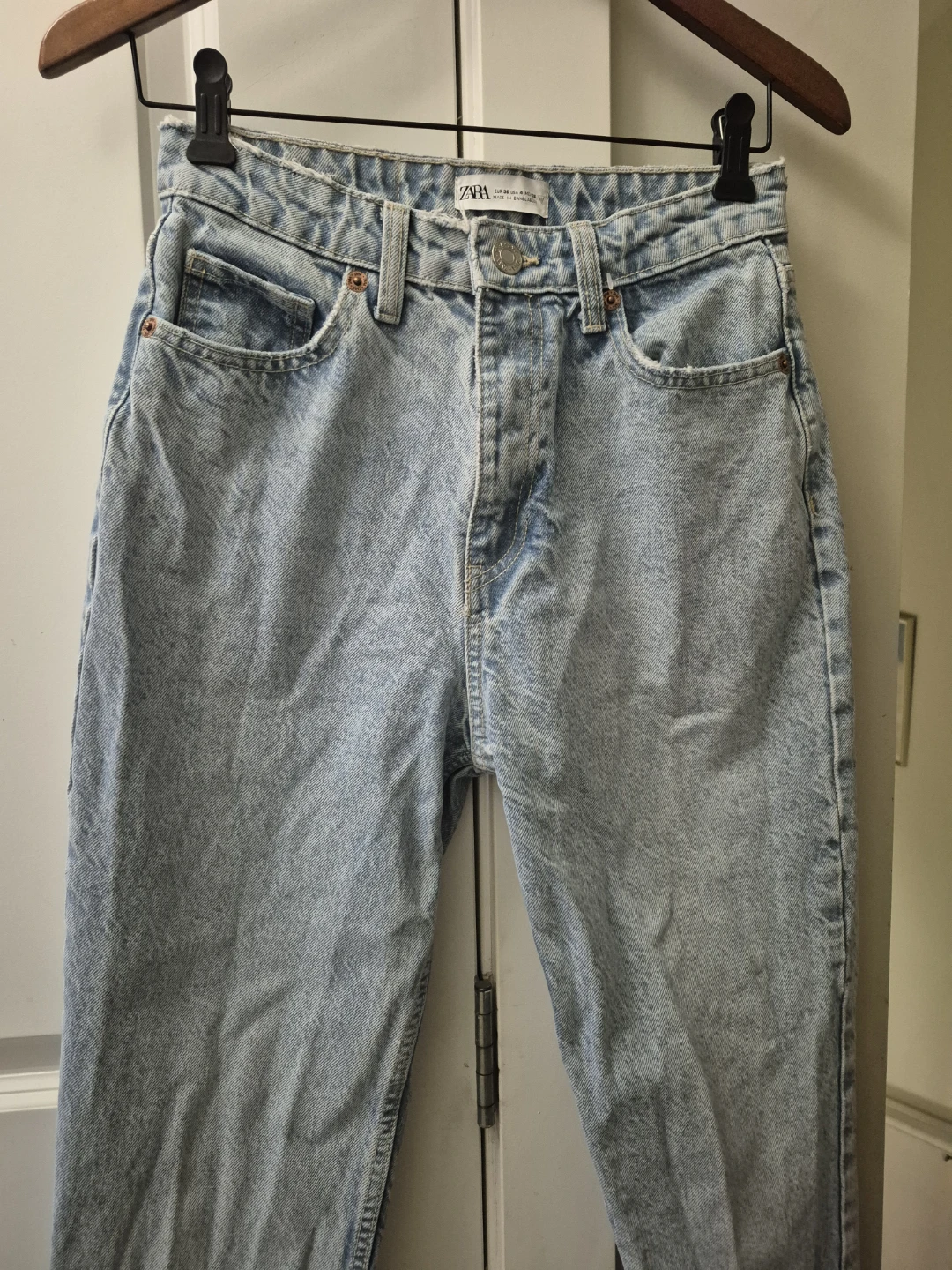 ZARA Women Denim Jeans Size 4 - photo 3