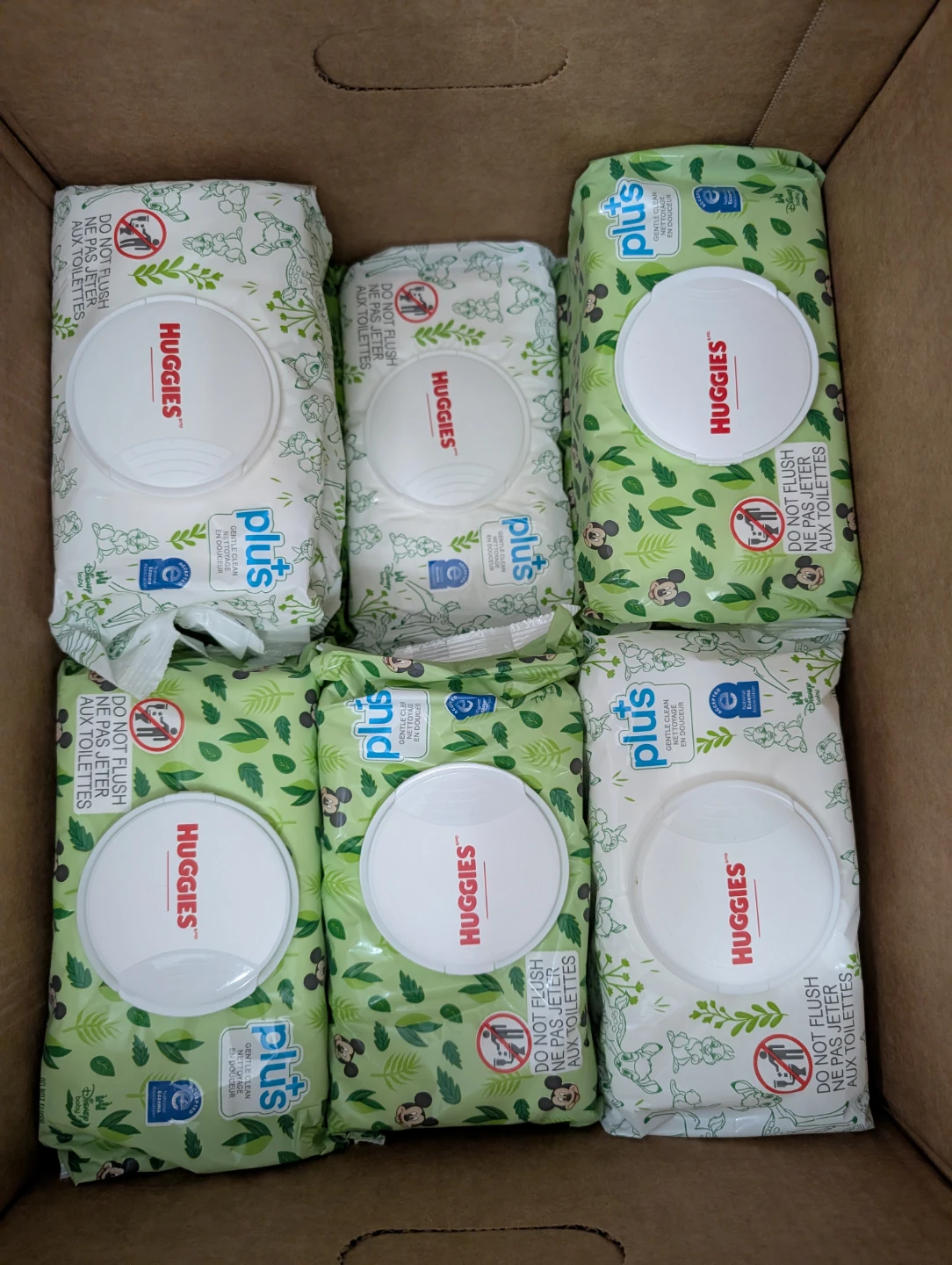Huggies Plus Gentle Clean Baby Wipes