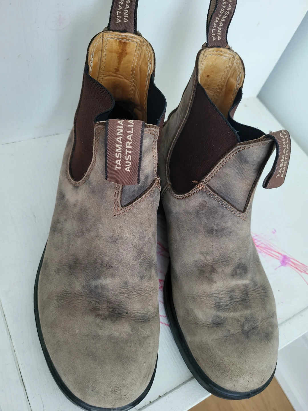Blundstone "The Original" Chelsea Boots - Size 4 - Rust brown - photo 3