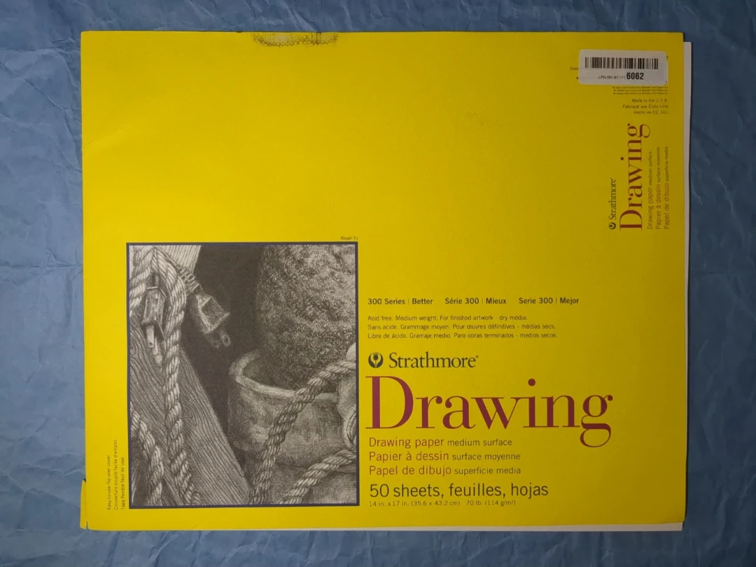 Strathmore Drawing Paper  14" x 17" 50 sheet