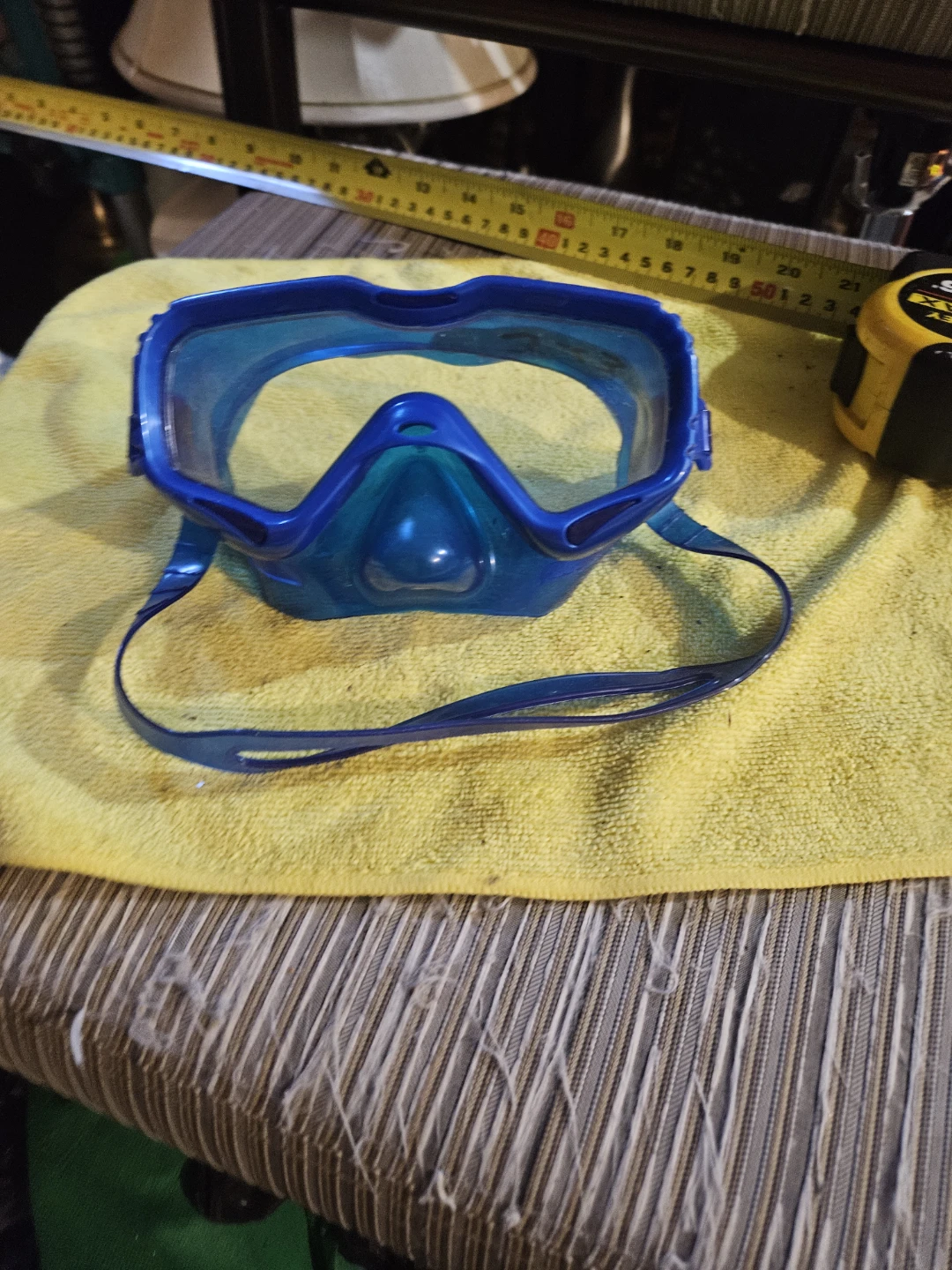 Blue Snorkelling Mask - photo 2