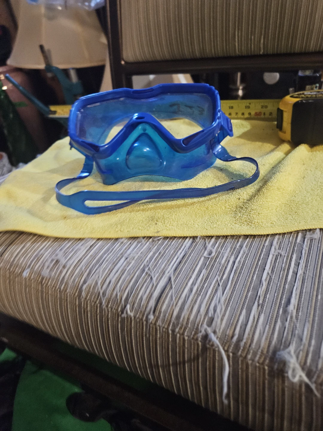 Blue Snorkelling Mask - photo 4