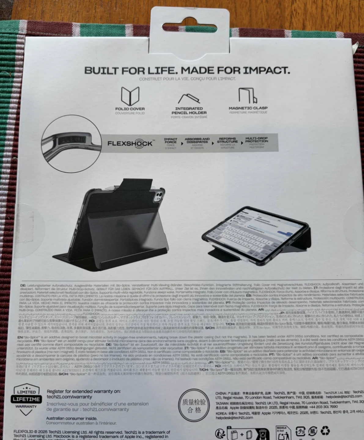 Tech 21 FlexiFolio iPad Pro 11-inch Case - photo 2