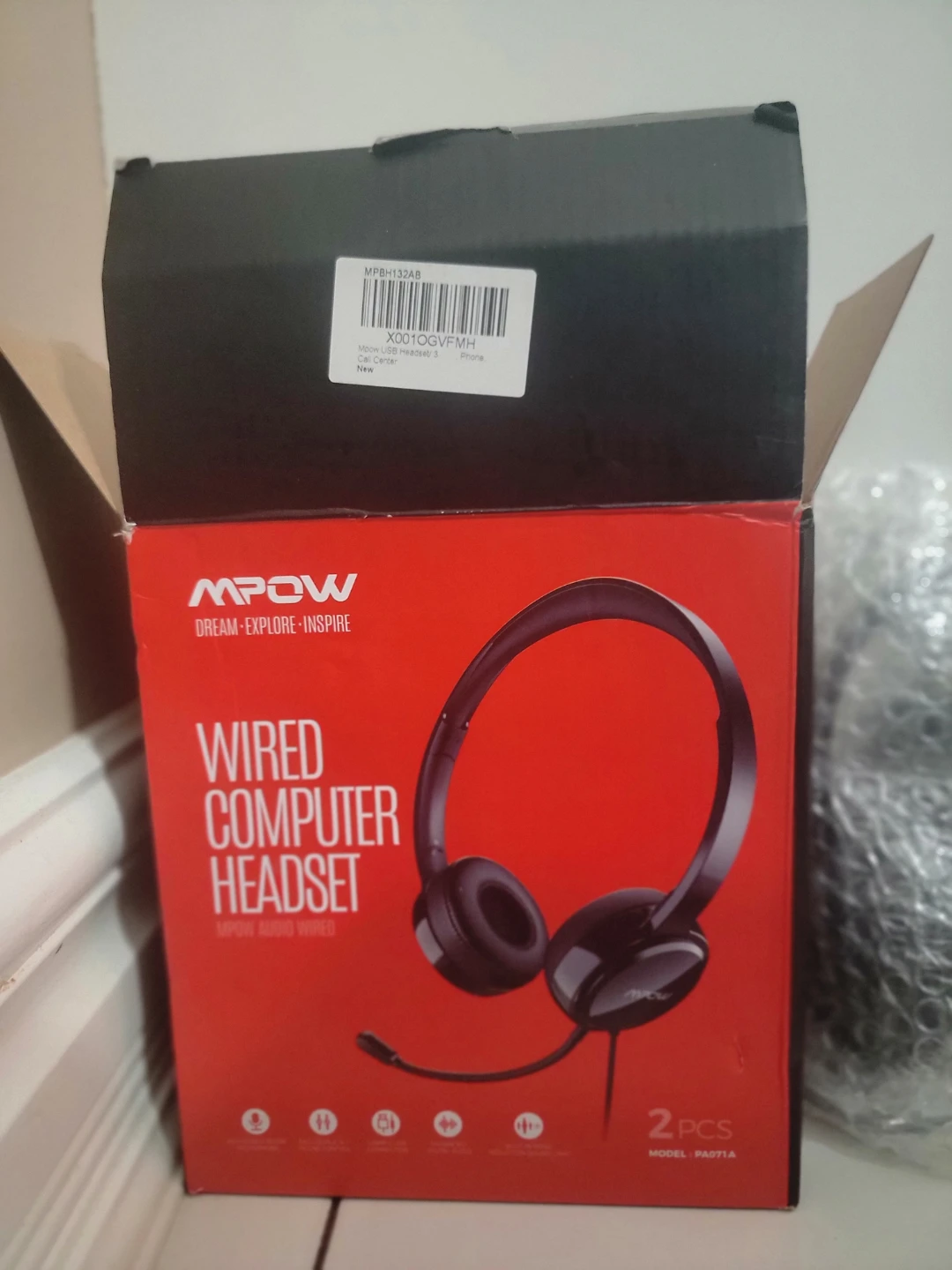 Mpow Wired Computer Headset sets of 2 headphones - photo 3